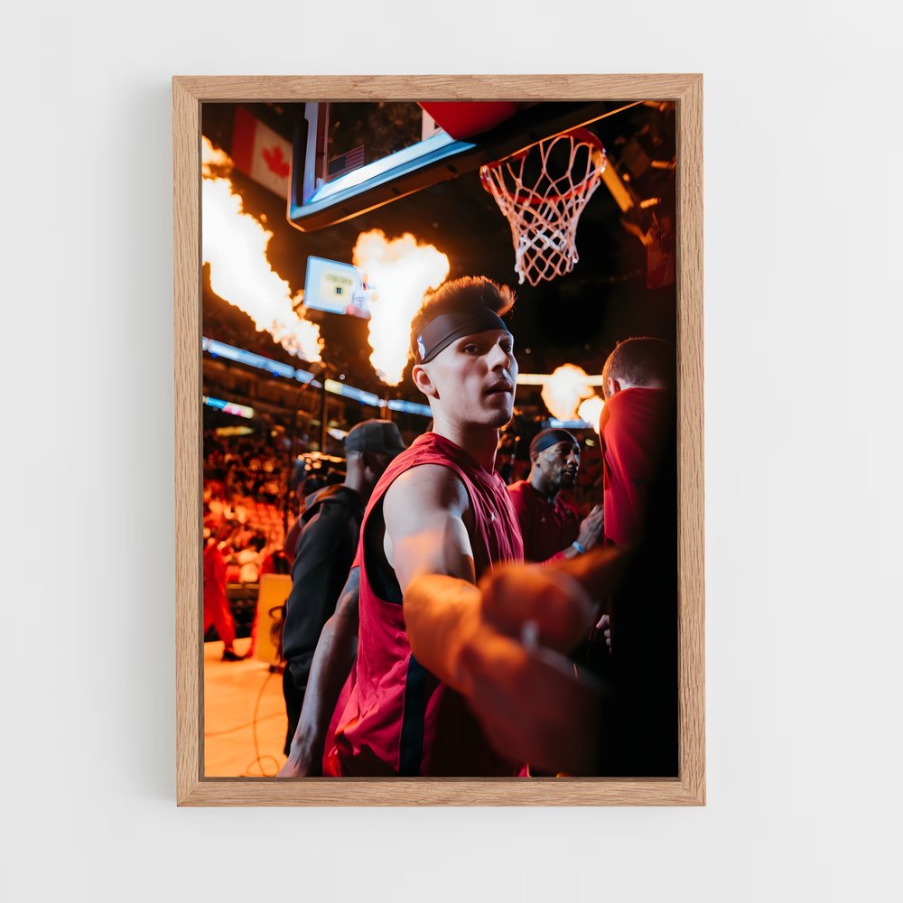 Poster Tyler herro dunk – affiche Basketball (vue 4)
